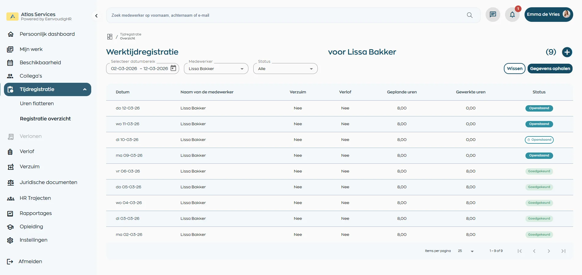 Salarisadministratie en loonstroken binnen EenvoudigHR