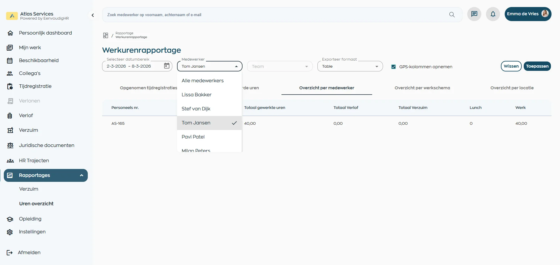 Automatische loonverwerking vanuit urenregistratie